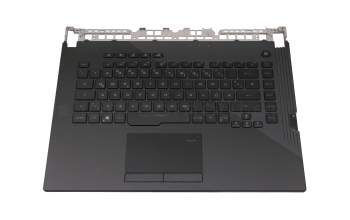 0KNR0-4614GE00 Original Asus Tastatur inkl. Topcase DE (deutsch) schwarz/schwarz mit Backlight