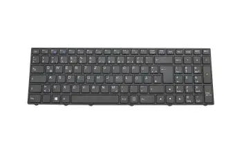 MP-13M1600-4307 Original Clevo Tastatur DE (deutsch) schwarz
