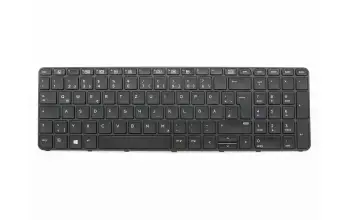 818250-041 Original HP Tastatur DE (deutsch) schwarz mit Backlight