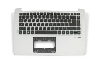 Tastatur inkl. Topcase DE (deutsch) schwarz/silber mit Backlight original f&uuml;r Acer Swift 3 (SF314-51)