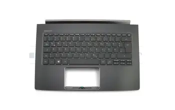 Tastatur inkl. Topcase DE (deutsch) schwarz/schwarz mit Backlight original f&uuml;r Acer Swift 5 (SF514-51)