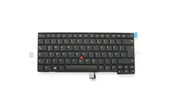 Tastatur DE (deutsch) schwarz mit Mouse-Stick original f&uuml;r Lenovo ThinkPad L470 (20J4/20J5)