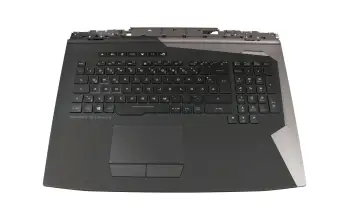 90NR0EU1-R31GE0 Original Asus Tastatur inkl. Topcase DE (deutsch) schwarz/schwarz mit Backlight - mit Lautsprechern -