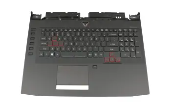 13N0-F4M0101 Original Acer Tastatur inkl. Topcase US (englisch) schwarz/schwarz mit Backlight
