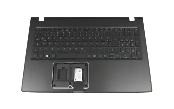 Tastatur inkl. Topcase DE (deutsch) schwarz/schwarz mit Backlight original für Acer Aspire E5-576