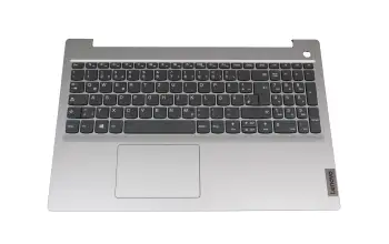 5CB1D02073 Original Lenovo Tastatur inkl. Topcase DE (deutsch) grau/silber Fingerprint