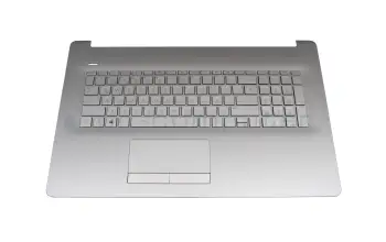 6070B1308113 Original HP Tastatur inkl. Topcase DE (deutsch) silber/silber