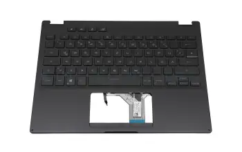 0KNR0-261GE00 Original Asus Tastatur inkl. Topcase DE (deutsch) schwarz/schwarz mit Backlight