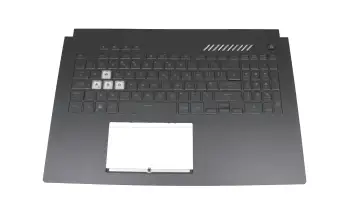 90NR0971-R31UK1 Original Asus Tastatur inkl. Topcase UK (englisch) schwarz/transparent/schwarz mit Backlight