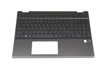 L51519-BG1 Original HP Tastatur inkl. Topcase CH (schweiz) schwarz/schwarz mit Backlight
