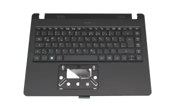 Tastatur inkl. Topcase DE (deutsch) schwarz/schwarz original f&uuml;r Acer TravelMate P2 (TMP214-53)