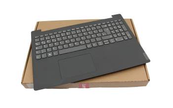 Tastatur inkl. Topcase DE (deutsch) grau/schwarz (rau) original für Lenovo IdeaPad S145-15API (81UT)