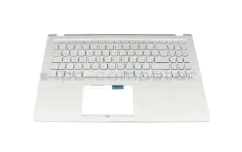 90NB0U12-R33GE0 Original Asus Tastatur inkl. Topcase DE (deutsch) silber/silber