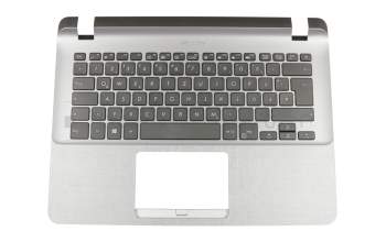 12458265-00 Original Asus Tastatur inkl. Topcase DE (deutsch) schwarz/silber