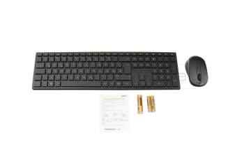 137806C1K701 Original Acer Tastatur inkl. Topcase DE (deutsch) schwarz/schwarz (Kabellos), inkl. Maus, Batterien