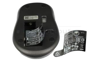 137806C1K701 Original Acer Tastatur inkl. Topcase DE (deutsch) schwarz/schwarz (Kabellos), inkl. Maus, Batterien