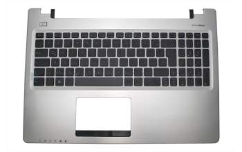 13GNUH10P08X-3 Original Asus Tastatur inkl. Topcase DE (deutsch) schwarz/silber