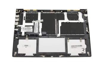 13N0-MYA0521 Original Asus Tastatur inkl. Topcase SF (schweiz-französisch) schwarz/silber mit Backlight