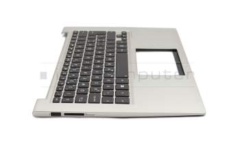 13N0-MYA0521 Original Asus Tastatur inkl. Topcase SF (schweiz-französisch) schwarz/silber mit Backlight
