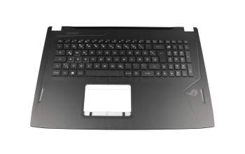 13N1-32A0511 Original Asus Tastatur inkl. Topcase DE (deutsch) schwarz/schwarz mit Backlight