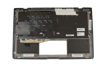13N1-40A0431 Original Asus Tastatur inkl. Topcase DE (deutsch) schwarz/schwarz mit Backlight