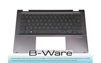 13N1-A0A0121 Original Asus Tastatur inkl. Topcase DE (deutsch) grau/grau mit Backlight B-Ware