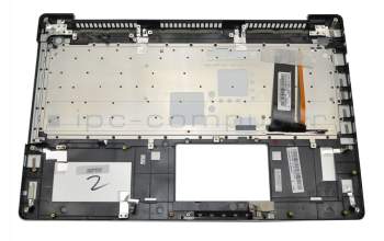 13NB00K1P04311 Original Asus Tastatur inkl. Topcase FR (französisch) silber/silber mit Backlight
