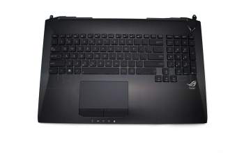 13NB00M1P16111-1 Original Asus Tastatur inkl. Topcase US (englisch) schwarz/schwarz mit Backlight