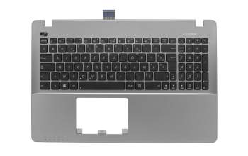 13NB00T1P26015 Original Asus Tastatur inkl. Topcase FR (französisch) schwarz/grau