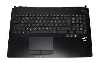 13NB04J1AM0201 Original Asus Tastatur inkl. Topcase schwarz/schwarz mit Backlight