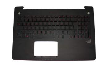 13NB04L3AM0401 Original Asus Tastatur inkl. Topcase DE (deutsch) schwarz/schwarz