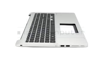13NB05R1M07011 Original Asus Tastatur inkl. Topcase DE (deutsch) schwarz/silber