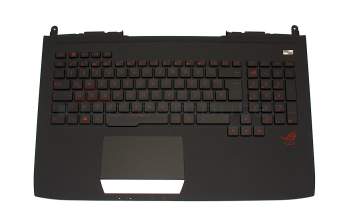 13NB06G1AP0301 Original Asus Tastatur inkl. Topcase DE (deutsch) schwarz/schwarz mit Backlight