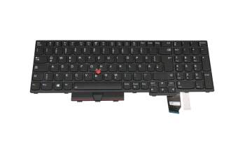 19B6F FPC Original Lenovo Tastatur DE (deutsch) schwarz mit Backlight und Mouse-Stick