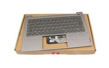 28999 Original Lenovo Tastatur inkl. Topcase DE (deutsch) grau/grau mit Backlight