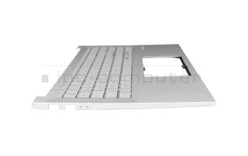 39XJETAJN10 Original Asus Tastatur inkl. Topcase DE (deutsch) silber/silber mit Backlight