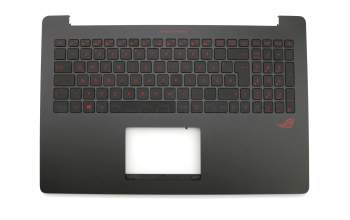3BBK5TCJNG0 Original Asus Tastatur inkl. Topcase DE (deutsch) schwarz/schwarz mit Backlight