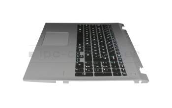 40066089 Original Medion Tastatur inkl. Topcase DE (deutsch) schwarz/silber