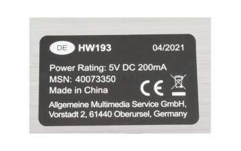 40082246 Tastatur (DE) u. Maus Set, kabellos