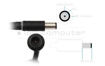 450-AJEM Original Dell GaN-Netzteil 240,0 Watt abgerundete Bauform