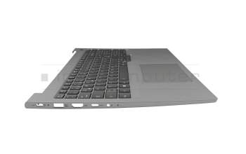 4600TS0O0300 Original Lenovo Tastatur inkl. Topcase DE (deutsch) dunkelgrau/grau mit Backlight