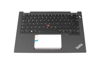 46M.0MCCS.0149 Original Lenovo Tastatur inkl. Topcase DE (deutsch) schwarz/grau mit Backlight und Mouse-Stick (no WWAN)