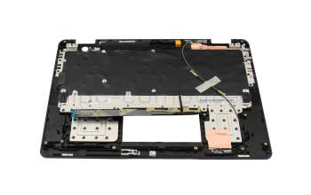 48EABR0A.0GBMLL Original Lenovo Tastatur inkl. Topcase DE (deutsch) anthrazit/schwarz mit Backlight (WLAN)