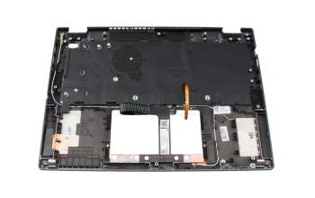 49F0CR37601 Original Acer Tastatur inkl. Topcase US (englisch) schwarz/blau mit Backlight