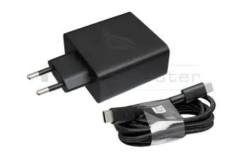 0A001-00899000 Original Asus USB-C Netzteil 65,0 Watt EU Wallplug kleine Bauform inkl. USB-C zu USB-C Kabel inkl. Ladekabel