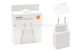USB Netzteil 22,5 Watt EU Wallplug wei&szlig; (Charging Combo Type-A ohne Kabel) original f&uuml;r Xiaomi Poco X2