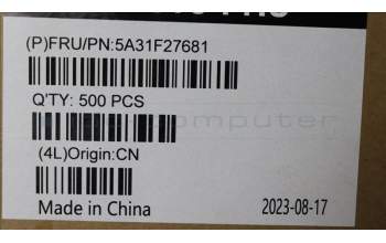 Lenovo 5A31F27681 Antenne Fru,Falcon WiFi6e ant group_LUX