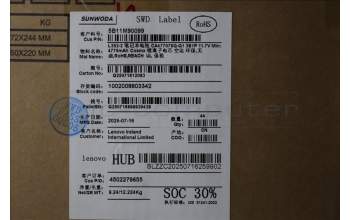 Lenovo 5B11M90099 BATTERY Internal, 3c 57Wh, LiIon, SWD