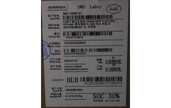 Lenovo 5B11M90121 BATTERY Internal, 3c 75Wh, LiIon, SWD