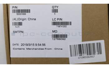 Lenovo 5B30S18888 Laufwerksblende BEZEL L 81LH ABYSS_BLUE